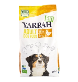 Hond adult kip brokken van Yarrah, 1 x 5 kg